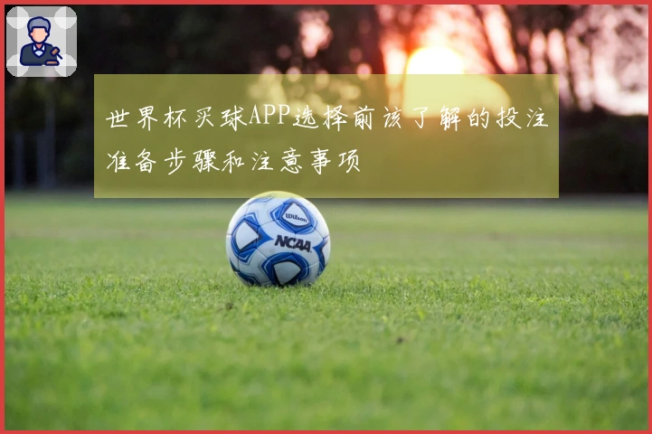 世界杯买球APP选择前该了解的投注准备步骤和注意事项